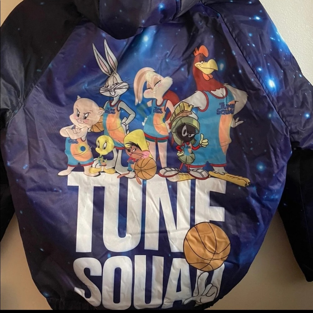 Members only space jam coat jacket